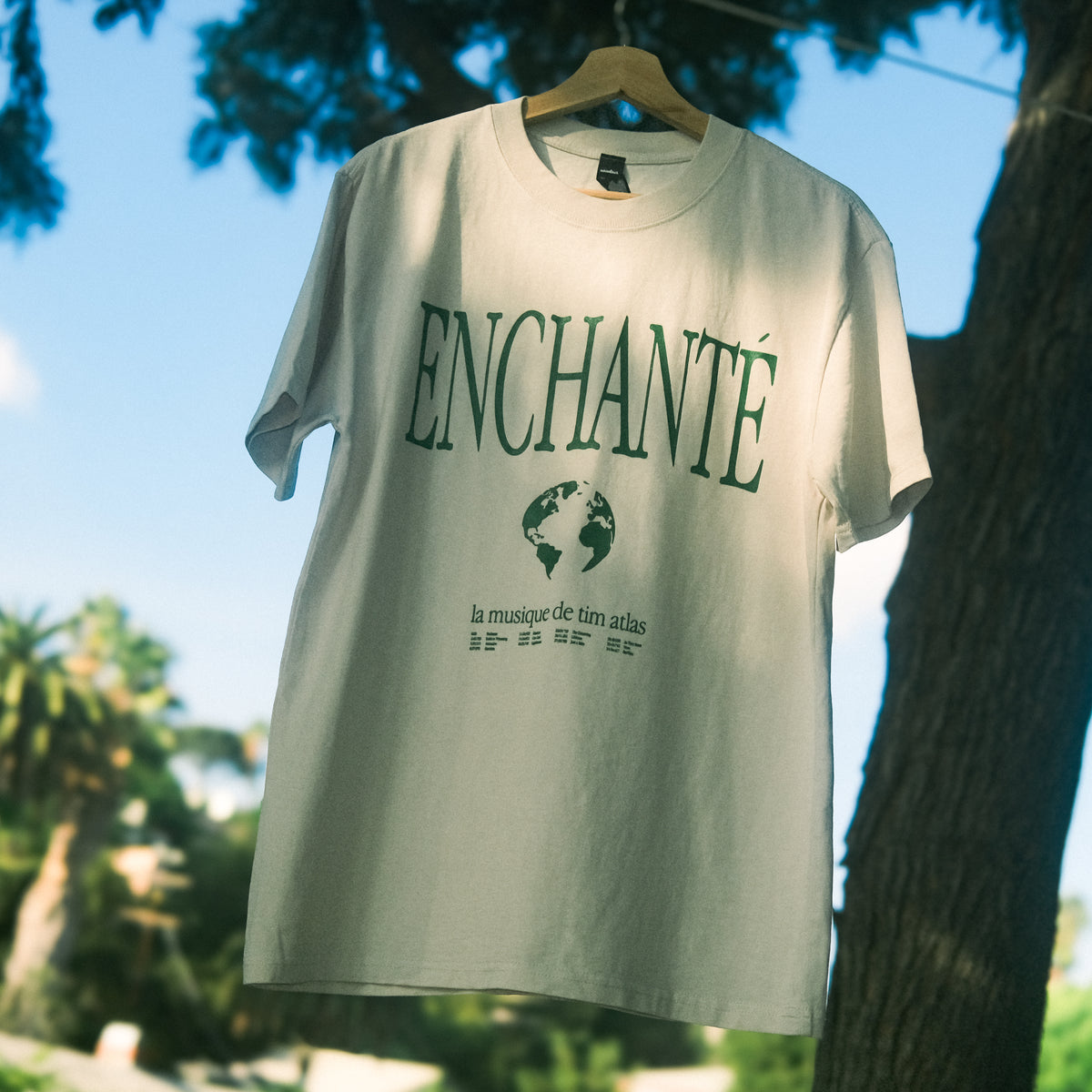 Enchanté Heavyweight Tee - Faded Bone